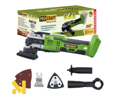 Багатофункціональний інструмент (реноватор) Procraft PMT20 (без АКБ та ЗП)
