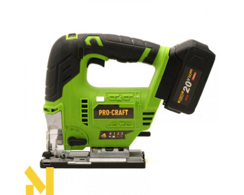 Лобзик акумуляторний Procraft ST20 (без АКБ та ЗП)