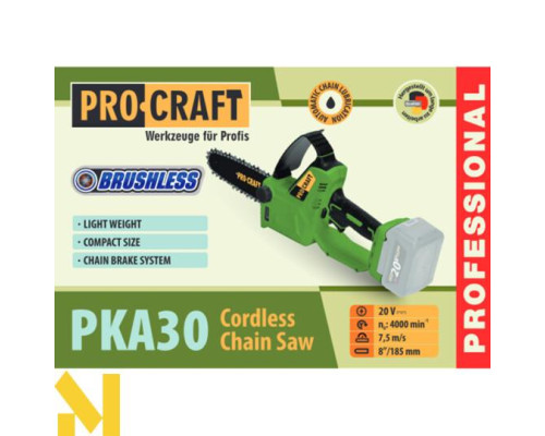 Міні-пила акумуляторна Procraft PKA30 (без АКБ та ЗП)