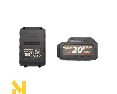 Триммер акумуляторний Procraft ATA40/2 (2 АКБ та ЗП)