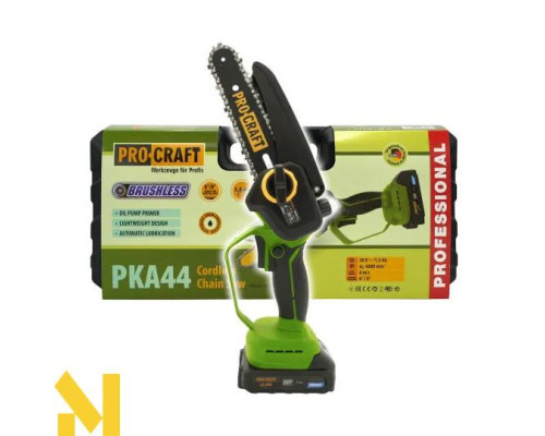 Міні-пила акумуляторна Procraft PKA44 (1 АКБ+ЗП+кейс)