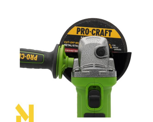 Болгарка (кутова шліфмашина) акумуляторна Procraft PWA220