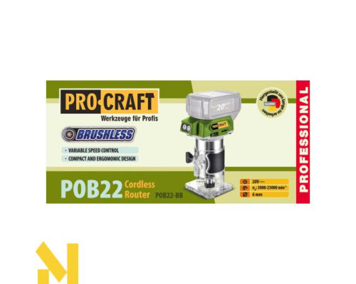 Фрезер Procraft POB22 (без АКБ та ЗП)