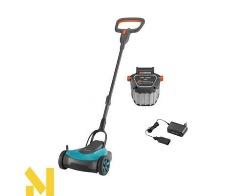 Газонокосарка акумуляторна/механічна Gardena HandyMower Li-18/22