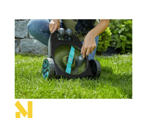 Газонокосарка акумуляторна/механічна Gardena HandyMower Li-18/22