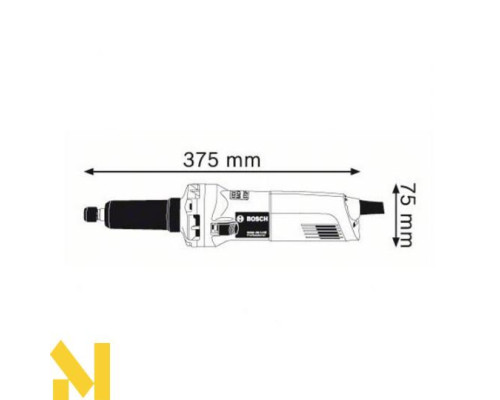 Шліфмашина пряма Bosch GGS 28 LCE