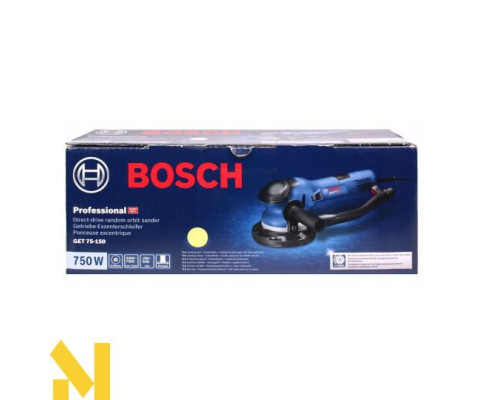 Шліфмашина ексцентрикова Bosch GET 75-150 Professional