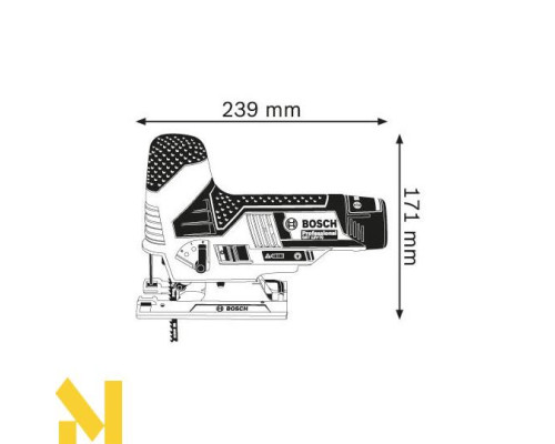 Лобзик акумуляторний Bosch GST 12V-70