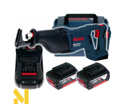 Пила шабельна акумуляторна Bosch GSA 18 V-LI