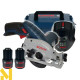 Пила дискова акумуляторна Bosch GKS 12V-26