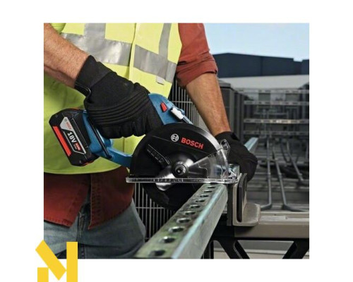 Пила дискова акумуляторна Bosch GKM 18 V-LI L-Boxx/5 А.г/ЗП