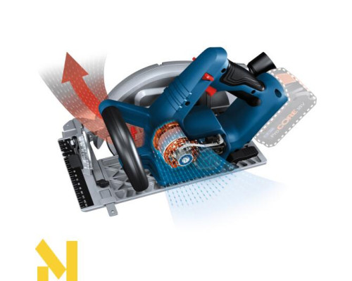 Пила дискова акумуляторна Bosch GKS 18V-68 C (без АКБ та ЗП)