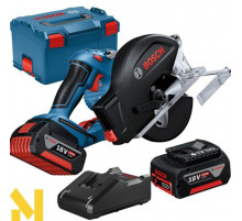 Пила дискова акумуляторна Bosch Professional GKM 18V-50