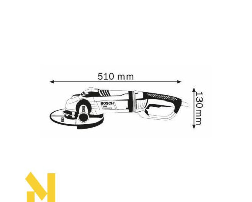 Болгарка (кутова шліфмашина) Bosch GWS 24-230 LVI BSS