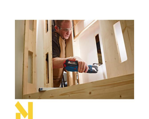 Багатофункціональний інструмент (реноватор) Bosch GOP 18 V-EC L-BOXX (без АКБ та ЗП)