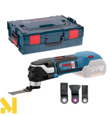 Багатофункціональний інструмент (реноватор) Bosch GOP 18 V-EC L-BOXX (без АКБ та ЗП)