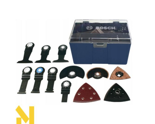 Багатофункціональний інструмент (реноватор) акумуляторний Bosch GOP 18V-28 + 2x5,0 А.г + ЗП L-BOXX