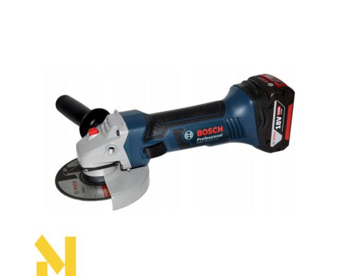 Болгарка (кутова шліфмашина) акумуляторна Bosch GWS 18-125 V-LI L-BOXX