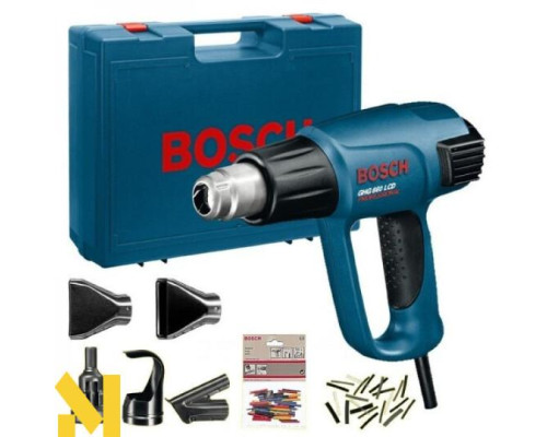 Фен технічний Bosch GHG 660 LCD Set