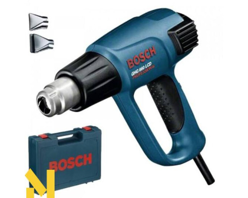 Фен технічний Bosch GHG 660 LCD