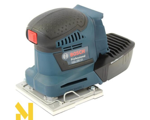 Шліфмашина вібраційна акумуляторна Bosch GSS 18V-10 Professional (без АКБ та ЗП)