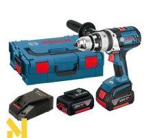 Акумуляторний ударний дриль-шуруповерт BOSCH GSB 18 VE-2-LI L-BOXX