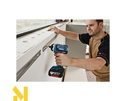 Акумуляторна дриль-шуруповерт Bosch GSR 18 V-EC FC2 L-BOXX