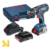 Акумуляторний ударний дриль-шуруповерт Bosch GSB 18-2-LI Plus 2 x 2,0 Ач