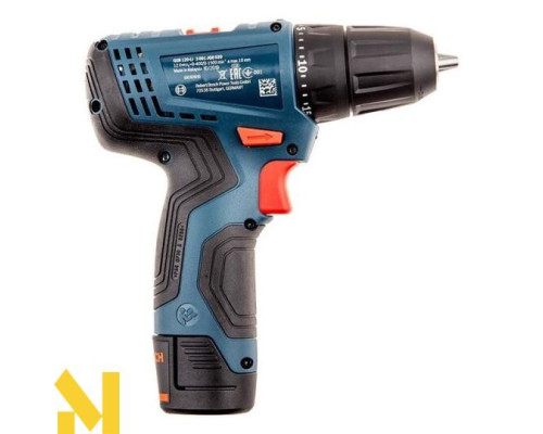 Акумуляторний дриль-шуруповерт Bosch GSR 120-LI + GLI 12V-300, 2 АКБ