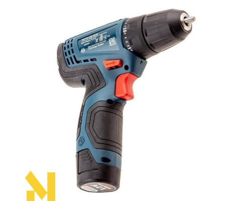 Акумуляторний дриль-шуруповерт Bosch GSR 120-LI + GLI 12V-300, 2 АКБ