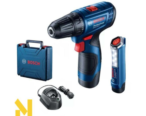 Акумуляторний дриль-шуруповерт Bosch GSR 120-LI + GLI 12V-300, 2 АКБ