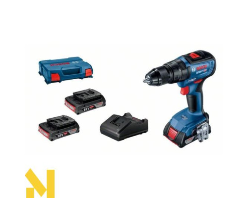 Дриль-шуруповерт аккумуляторний ударний Bosch GAL 18V-20 (3 АКБ та ЗП)