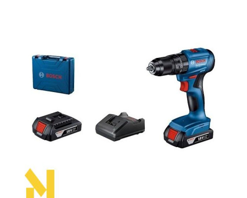 Дриль-шуруповерт аккумуляторний ударний Bosch GSB 185-LI