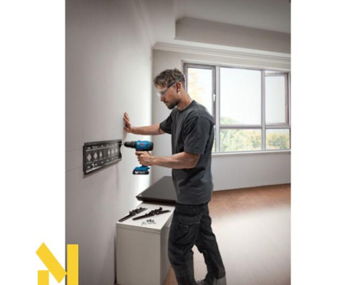 Дриль-шурупокрут ударний акумуляторний Bosch GSB 183-LI Professional (1 АКБ GBA 18V 2.0Ah, ЗП GAL 18V-20)