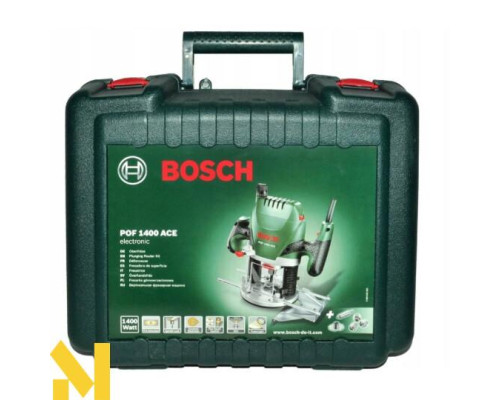 Фрезер Bosch POF 1400 ACE + набір фрез