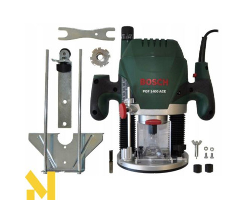 Фрезер Bosch POF 1400 ACE + набір фрез