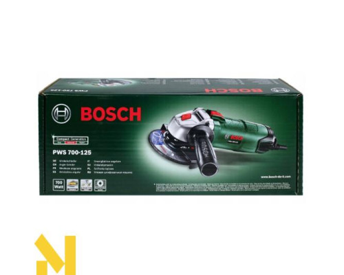 Болгарка (кутова шліфмашина) Bosch PWS 700-125