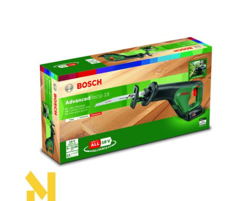Пила шабельна акумуляторна Bosch AdvancedRecip 18 (без АКБ та ЗП)