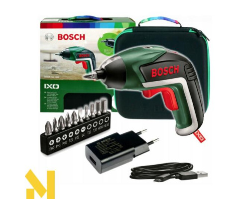 Акумуляторний шуруповерт з літій-іонним акумулятором Bosch IXO IV Basic