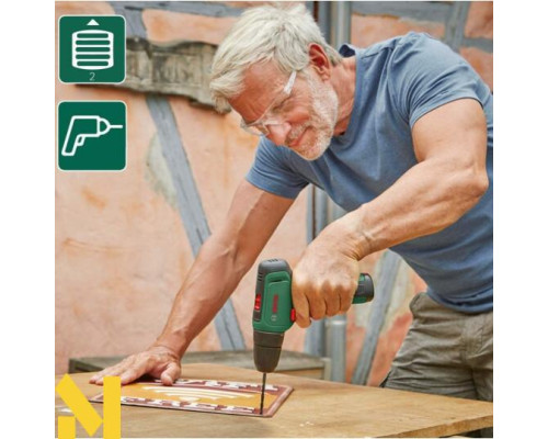 Дриль-шурупокрут акумуляторний Bosch EasyDrill 1200 (2 АКБ + набір свердел)