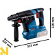 Перфоратор акумуляторний Bosch Professional GBH 187-LI