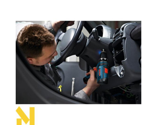 Акумуляторний дриль-шуруповерт BOSCH Professional GSR 12V-15 + 2*2,0Агод + Сумка(0615990L6Z), + Extra! сумка