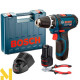 Акумуляторний дриль-шуруповерт Bosch Professional GSR 12V-15 + Плоскогубці Wiha
