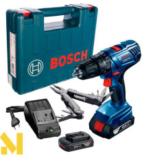 Акумуляторна дриль-шуруповерт Bosch GSB 180-LI + Swiss Peak Multitool