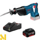 Пила шабельна акумуляторна Bosch GSA 18V-LI Professional + GBA 18 В 4,0 А*год + GAL 18V-40