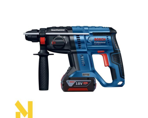 Перфоратор акумуляторний Bosch GBH 180-LI з набором свердл 11 шт (0615990M33)