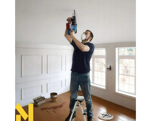 Перфоратор акумуляторний Bosch Professional GBH 180-Li (АКБ GBA 18V 4.0Ah + ЗП GAL 18V-40 + набір свердл SDS-Plus 5 шт)