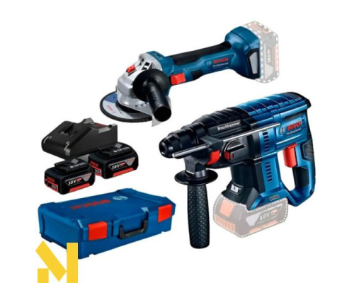 Набір інструментів акумуляторних Bosch GWS 180-LI + GBH 180-LI Professional
