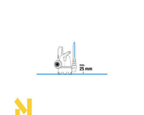Насос дренажний для брудної води Gardena 8800