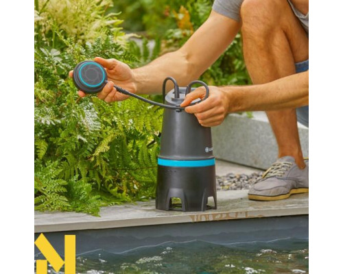 Насос дренажний Gardena 20000 Basic для брудної води (09017-47)